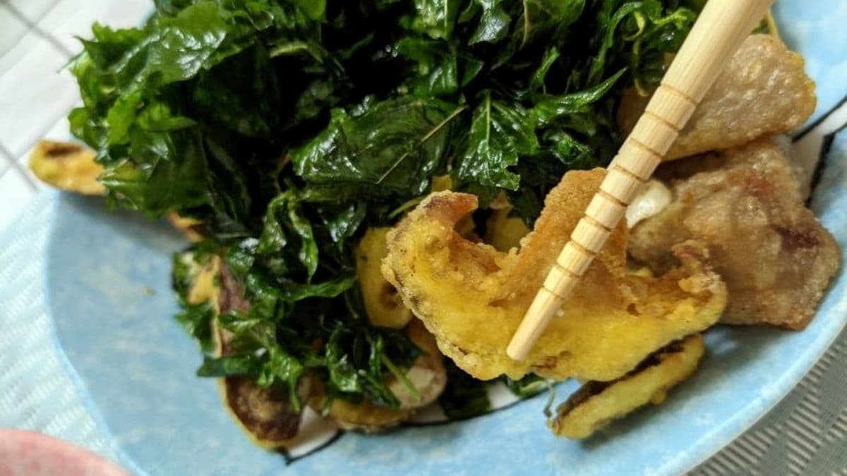 香菇吃起來外酥內嫩又多汁。（圖片來源：老皮嫩肉的流水帳生活）