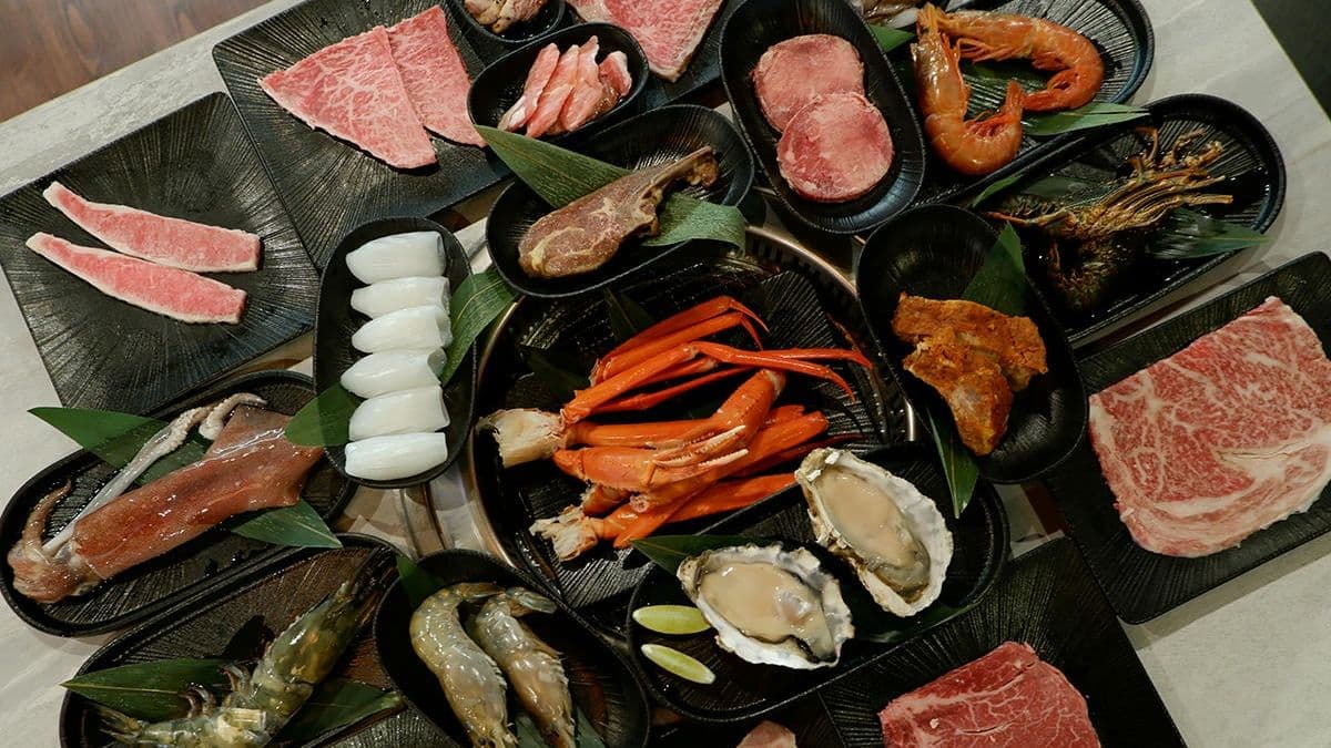 日本A5和牛、生蠔、松葉蟹無限續。（圖片來源：艾琳兒的生活日常）