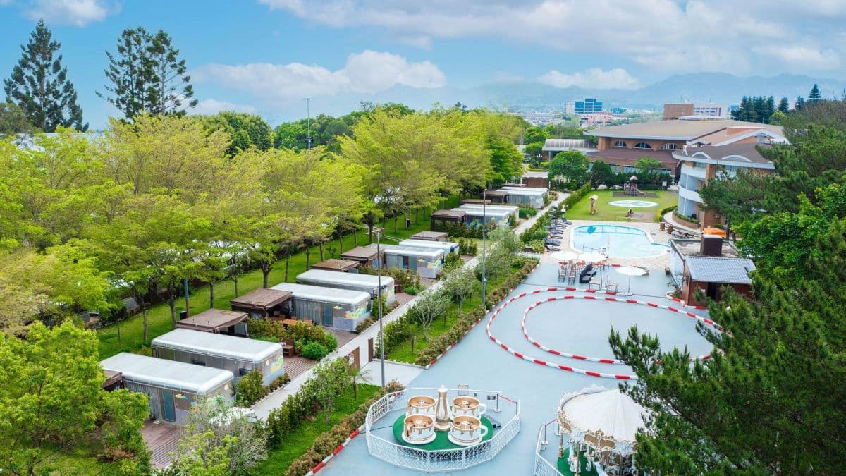 將奢華和露營完美結合。（圖片來源：天成逸旅-朋趣豪華露營）
