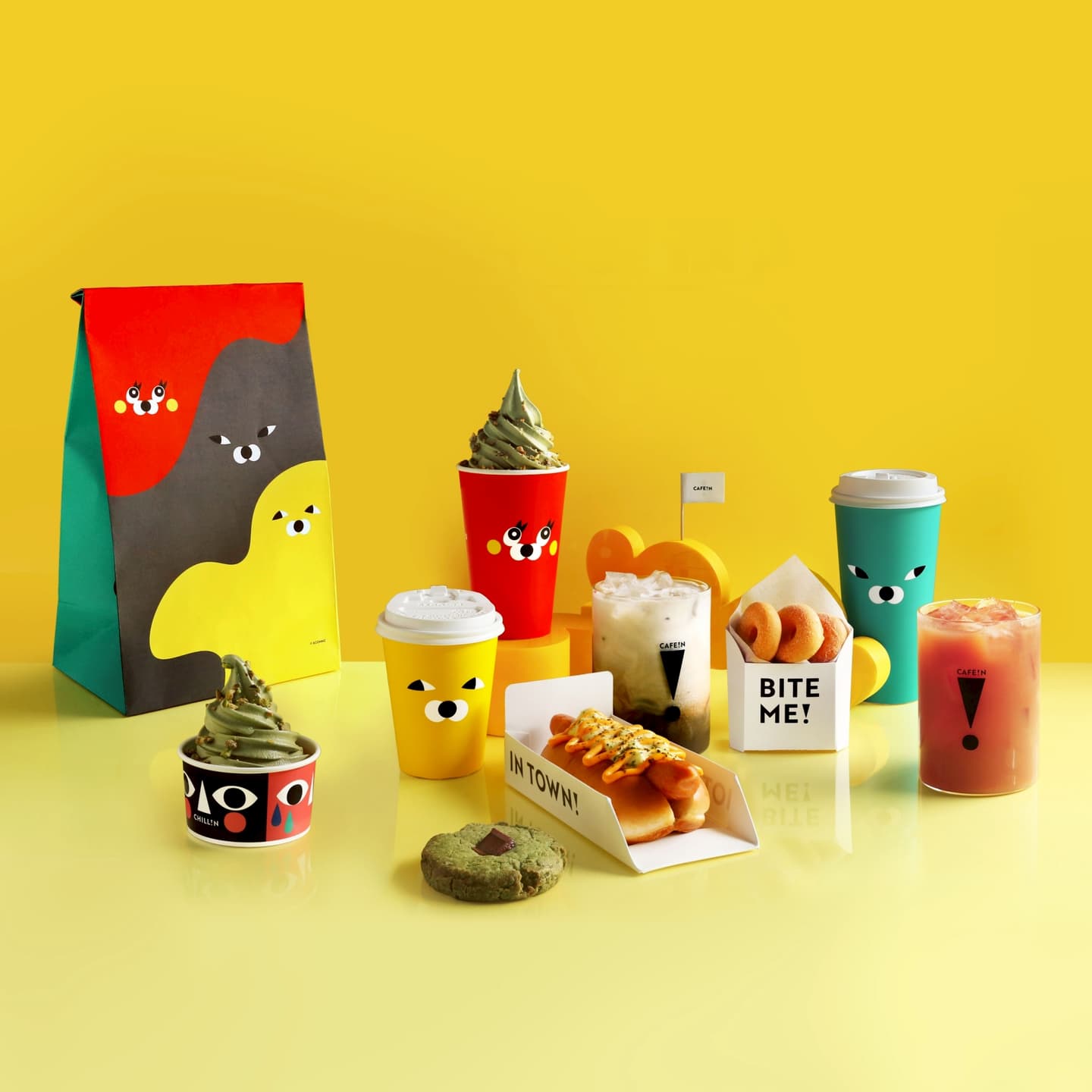 韓國超人氣「芥末熊」登台！「CAFE!N × WASABI BEAR」聯名餐點、周邊一次看