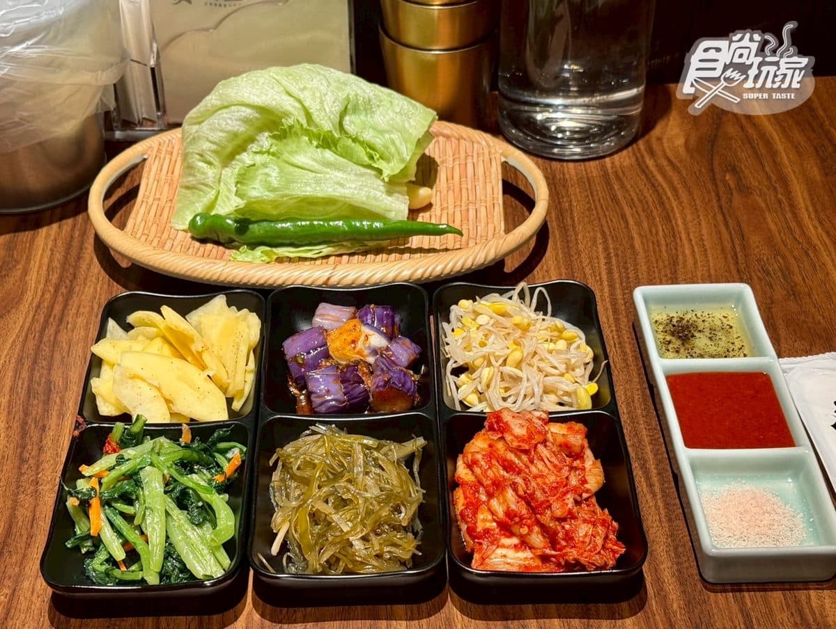 350元開吃韓式料理！６大韓式小菜＋６大鮮蔬無限續，必嗑10元韓式烤糖餅