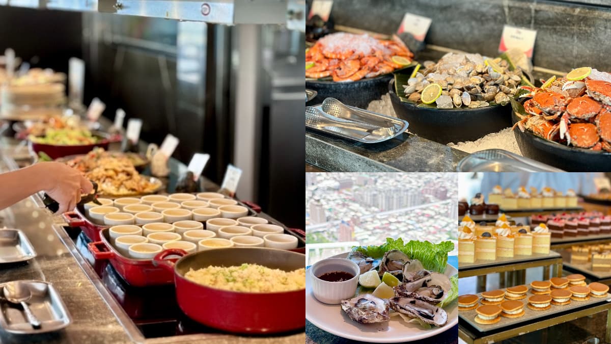 壽星6折吃到飽!「新北最高景觀Buffet」推全新菜色,鮮蚵、部隊鍋無限嗑