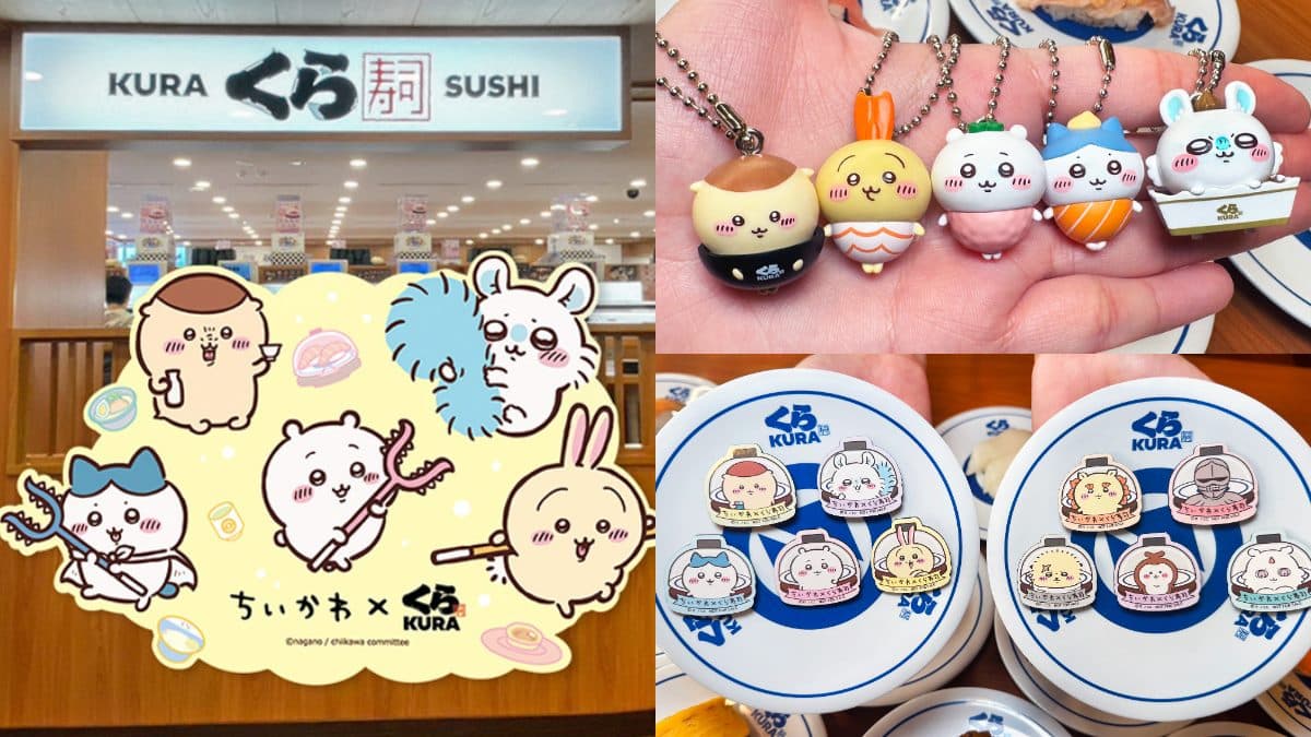 吉伊卡哇主題門市來了！藏壽司５門市限定，吊飾、徽章18款扭蛋「這天」開扭