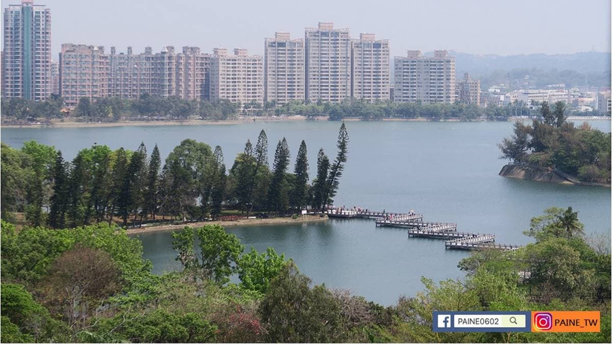「海洋奇珍園」地點位於高雄澄清湖風景區內。（圖片來源：小不點看世界）