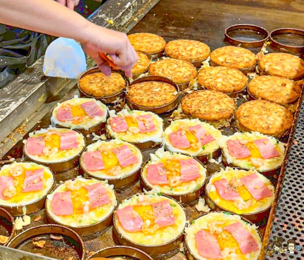 「饒河夜市」美食15選!隱藏版小吃+點心,順遊松山彩虹橋、蔦屋書店 饒河夜市美食8:福島屋圓圓燒