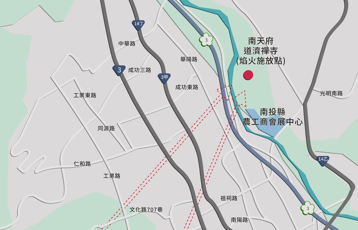 2025國慶煙火在南投！最佳煙火觀賞地點、線上直播、周邊美食景點全攻略