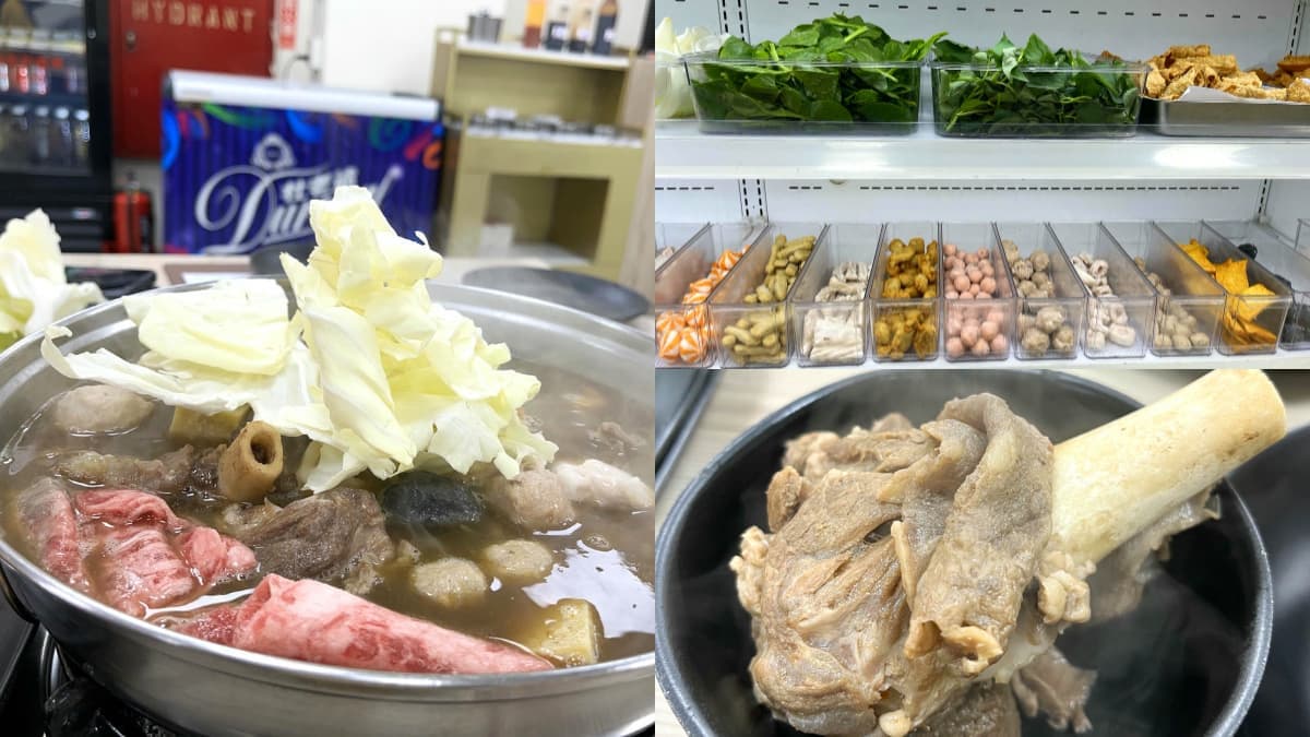 高雄也有羊肉爐吃到飽！爽嗑羊大骨、羊肉無限夾，還有熟食、飲料甜點自助吧