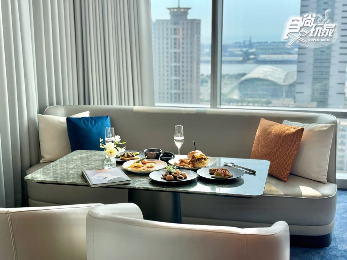 挑戰高雄亞灣區最頂！然一酒店５亮點開箱：早餐爽嗑鼎泰豐、美拍無邊際泳池