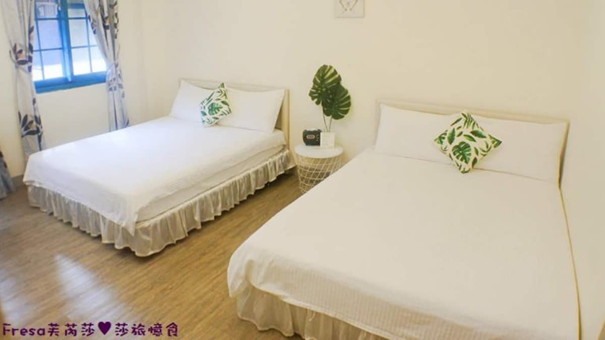 雙床房型，有大自然綠意。（圖片來源：Fresa芙芮莎♥莎旅憶食）