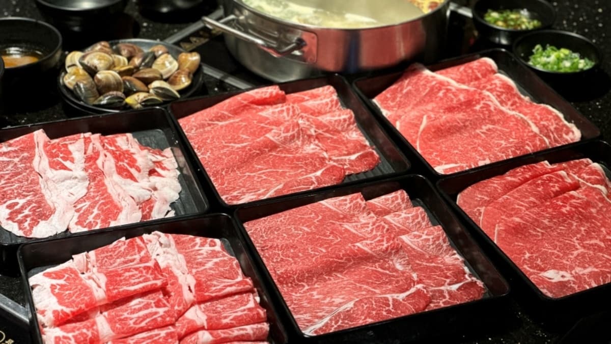 吃到飽有２種套餐方案可選擇，提供的肉品等級不同。（圖片來源：欣晴。美食旅遊生活分享）