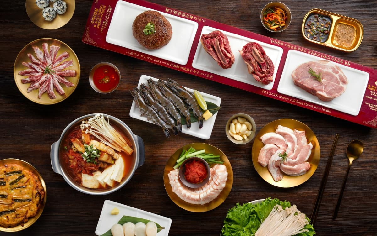 正宗韓式烤肉88折！新菜單爽嗑和牛漢堡排、厚切豬，６款韓式小菜＋飲品無限續