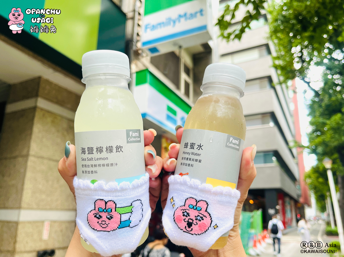 全家霜淇淋買一送一！超爆笑「褲褲兔」瓶套免費送、7-11思樂冰撕撕樂