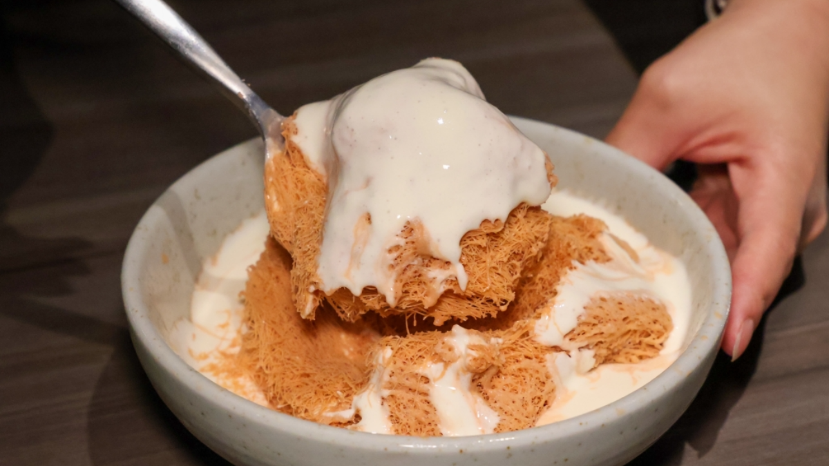 泰式奶茶冰酥是細緻如雪的冰沙，實際菜色依店家提供為主。（圖片來源：日嚐 Daily Eater）
