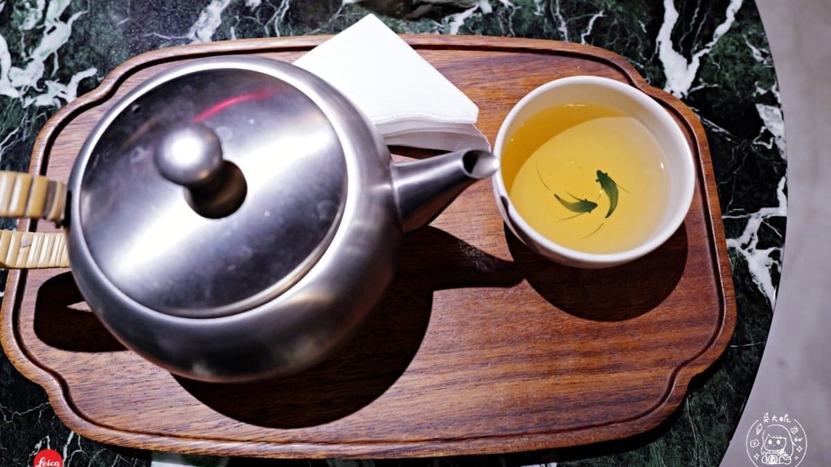 烏梅陳皮茶，這茶是宮裡自己調的配方。（圖片來源：吳大妮）