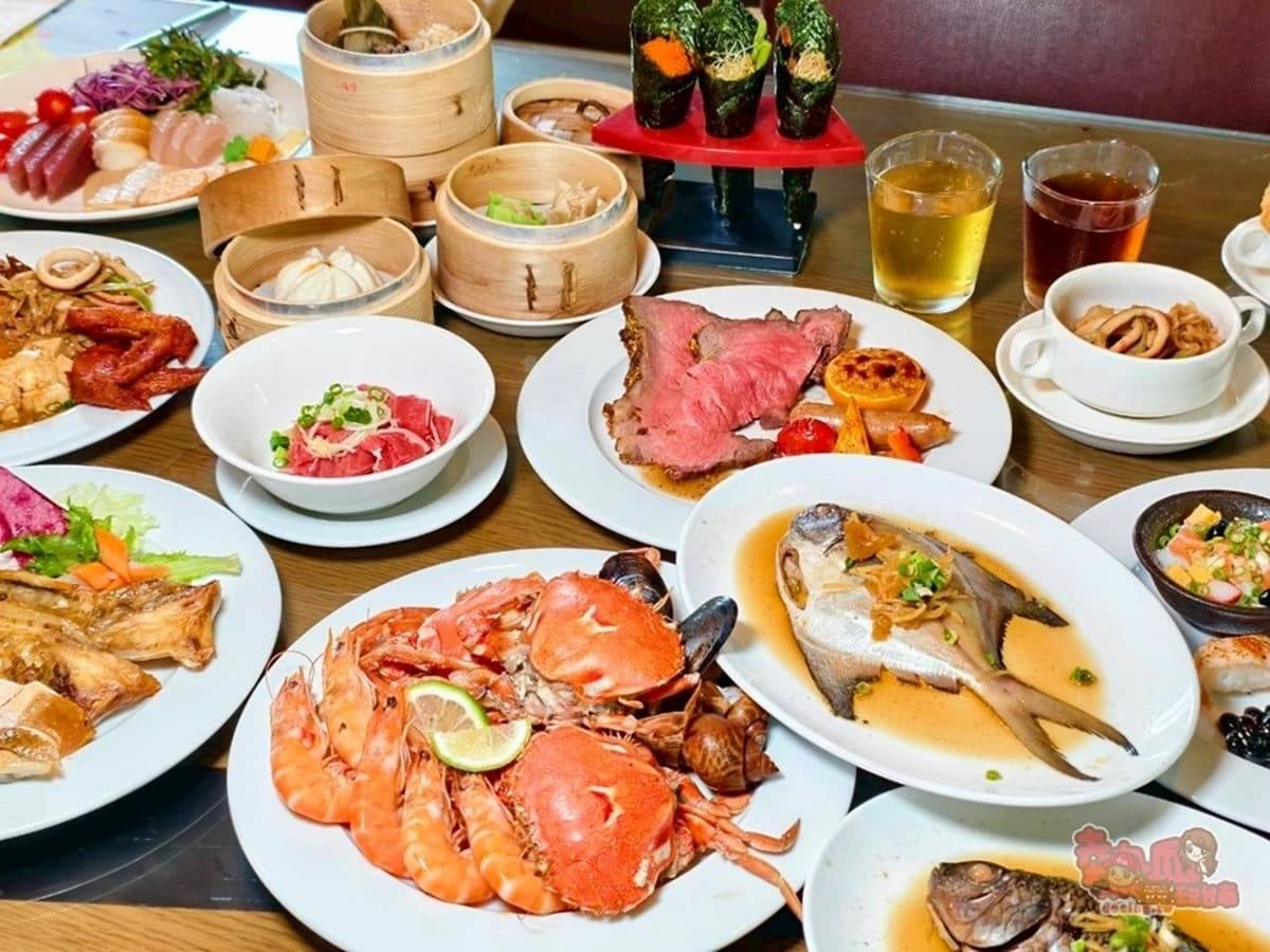 台南吃到飽：台南大員皇冠假日酒店－元素全日餐廳