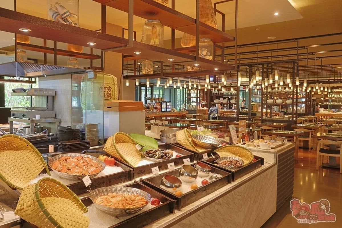 台南吃到飽：台南大員皇冠假日酒店－元素全日餐廳