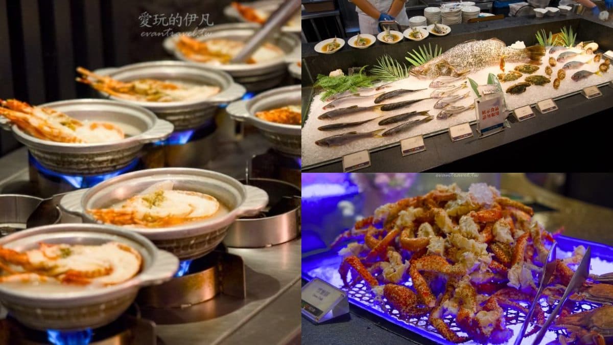 台南吃到飽：台南桂田酒店－阿力海百匯餐廳