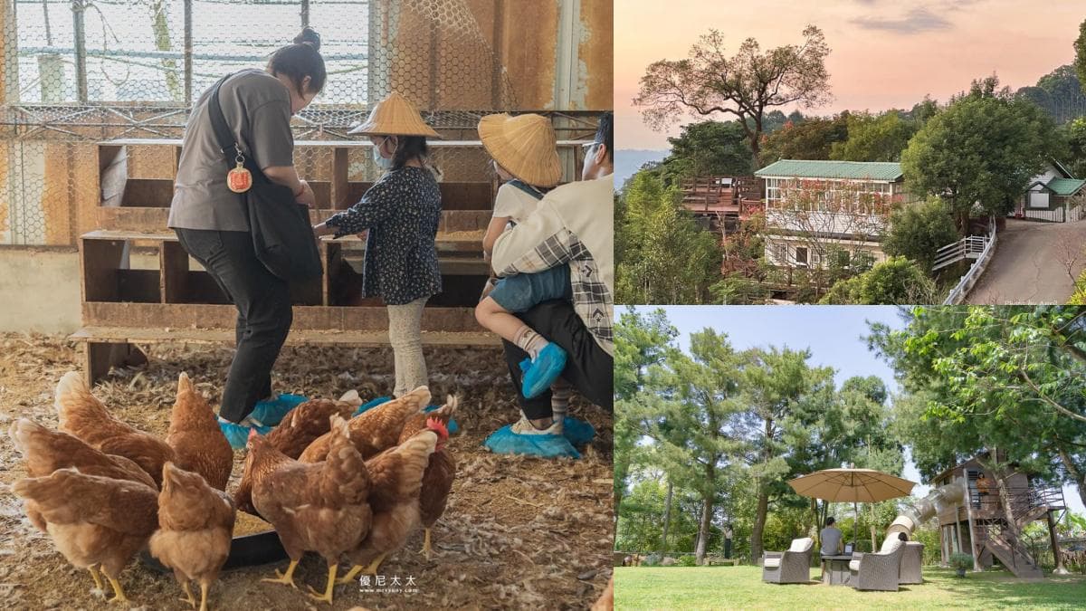 台中包棟民宿17家！日式古蹟睡榻榻米、住農莊餵咕咕雞，特色民宿推薦