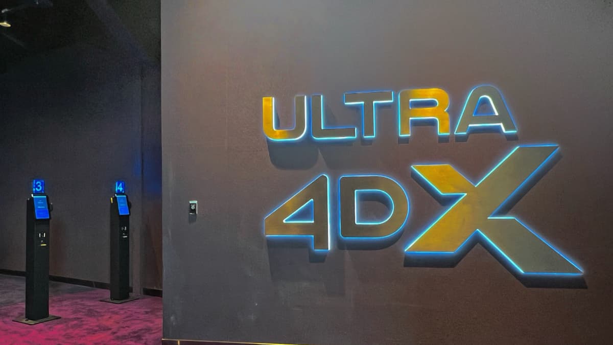 ULTRA 4DX提供動態座椅的體感震撼。（圖片來源：秀泰影城）
