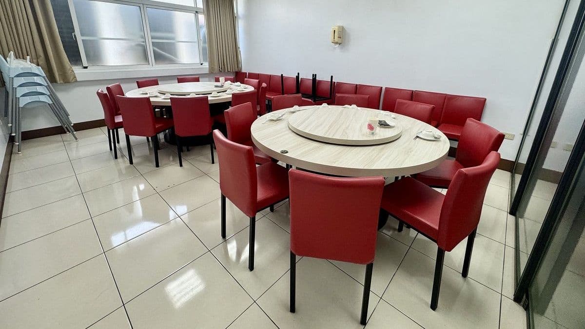 店內有大圓桌可以多人用餐。（圖片來源：貓大爺部落格）