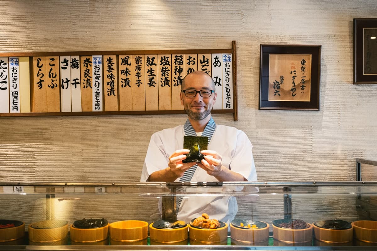 東京最古老飯糰店免費吃！「淺草宿六飯糰」快閃台灣７天，獨家爽嗑和牛飯糰