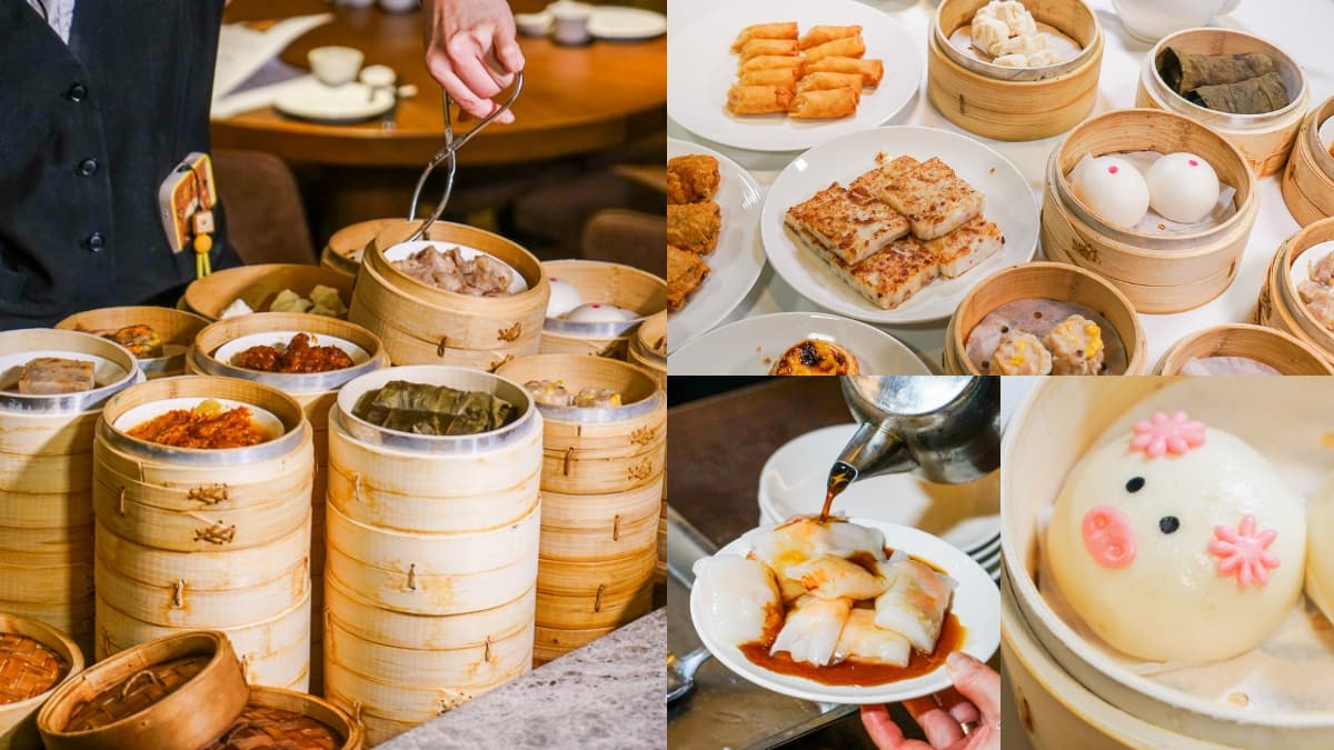 ４人同行１人免費！11月「港點吃到飽」快訂位，28款港點＋飲品無限續