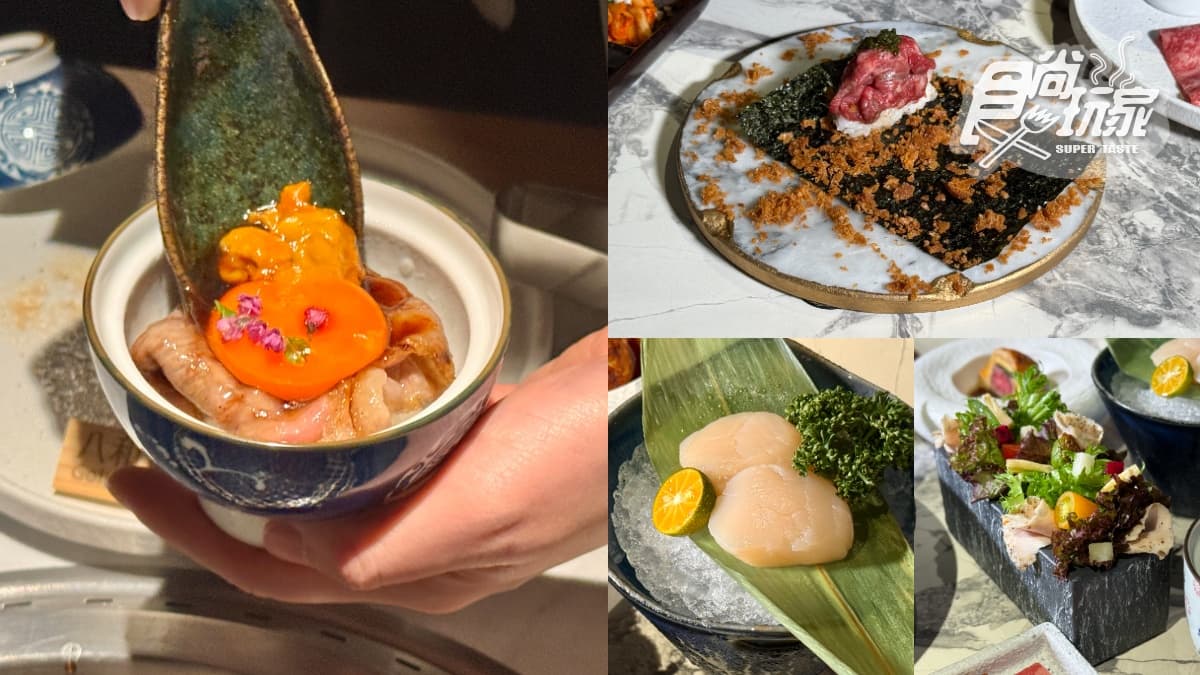 免費送海膽生牛肉！「燒肉界的勞斯萊斯」插旗台中，東泉辣椒醬、麻薏入菜