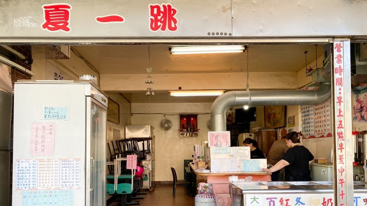 店面的裝潢就像是一般的早餐店。（圖片來源：美食旅遊生活分享。欣晴）