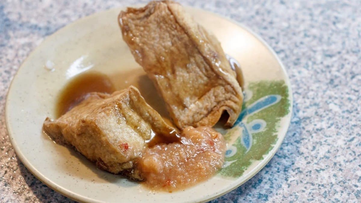 油豆腐滷的非常的細嫩。（圖片來源：愛伯特）