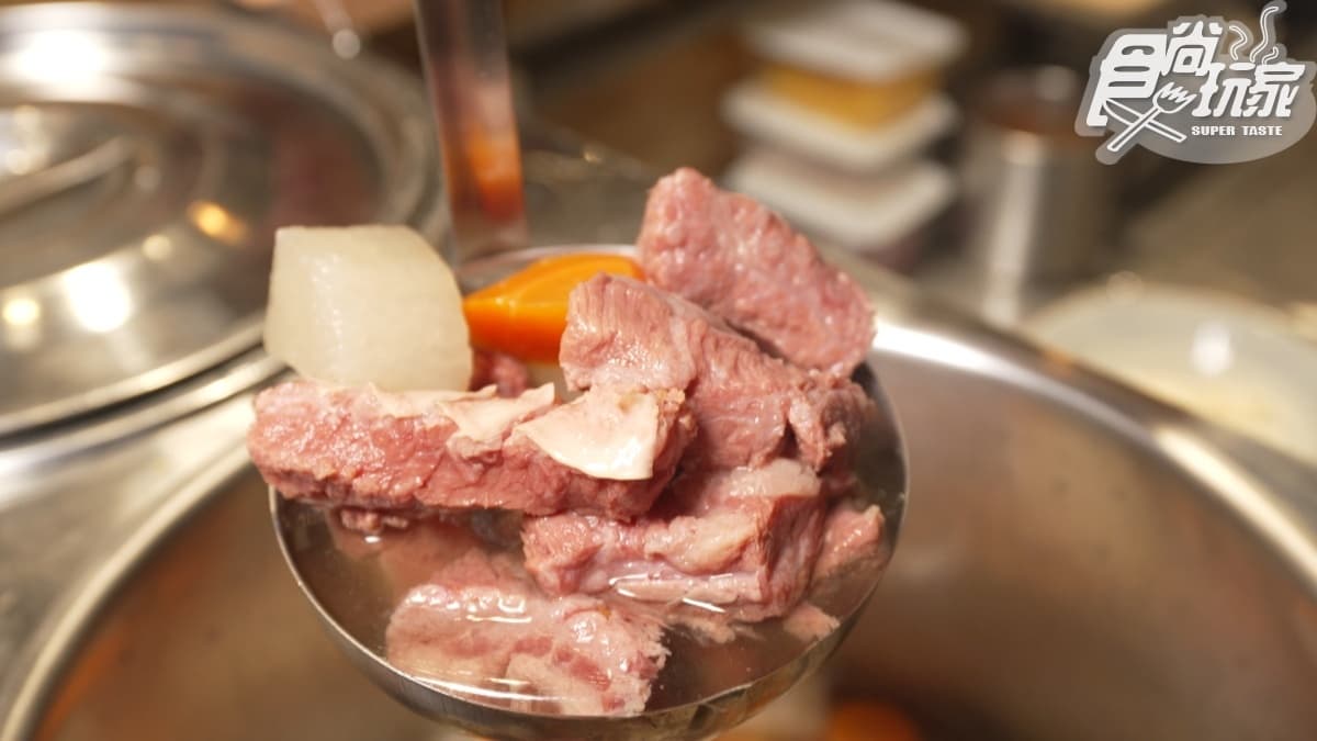 牛肉嫩Q，連筋的部分都恰如其分。