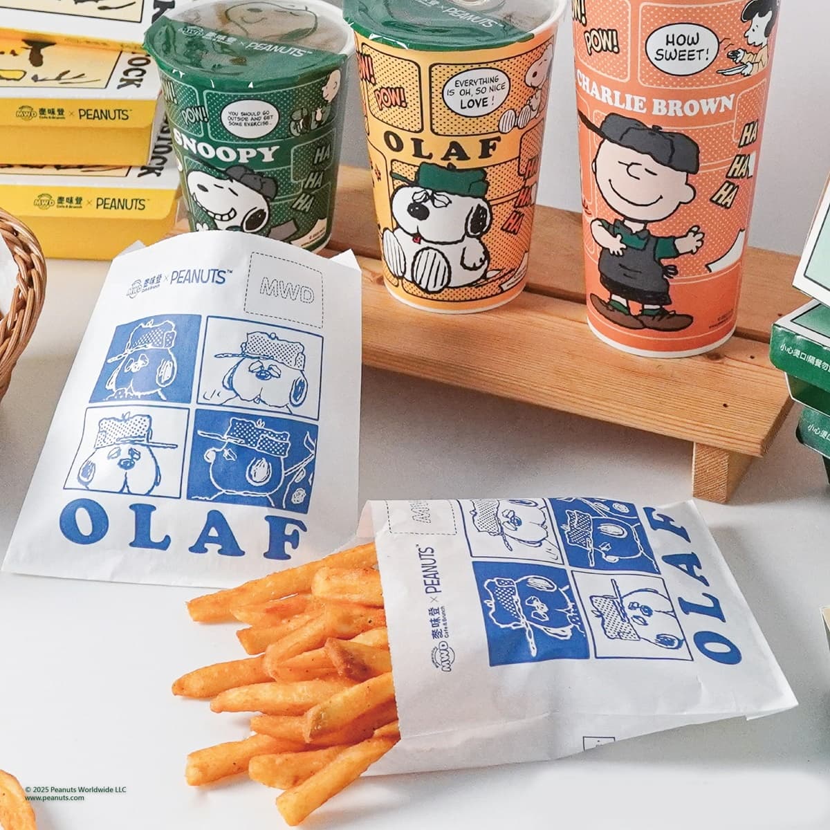 「麥味登Ｘ史努比」最新聯名！３款歐拉夫包裝必搶，加碼酸菜米腸蛋捲、油條捲