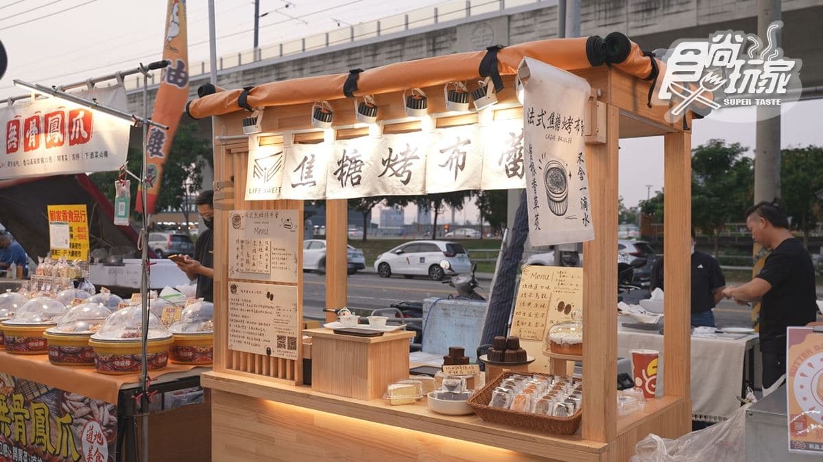 店家位於台中大慶夜市裡。