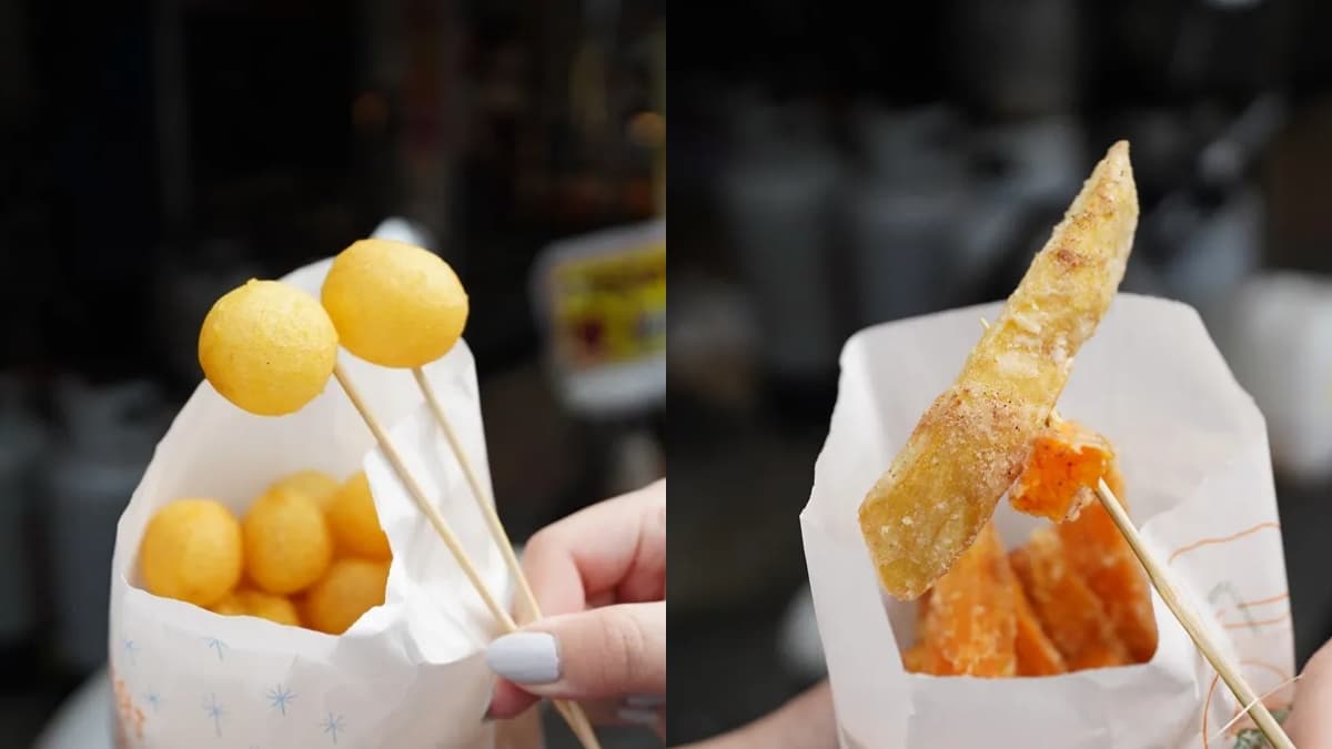 虎尾美食精選13間:在地人帶路吃1元佛心地瓜球、特色碳燒鴨蛋糕 虎尾美食「小吃」:虎尾地瓜球