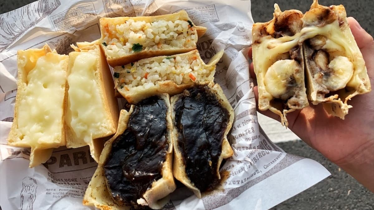 每一顆紅豆餅內餡都超飽滿，吃幾顆就很有飽足感。（圖片來源：果果愛Fruitlove）