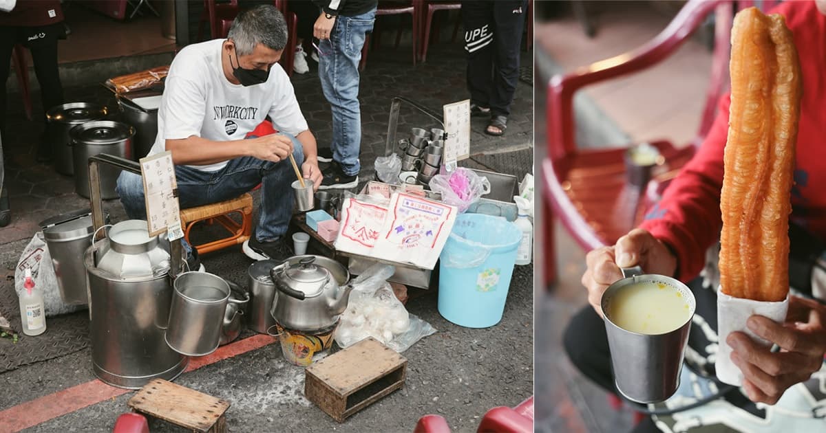 嘉義美食：嘉義南門包氏炭燒杏仁茶｜路邊現煮還加蛋