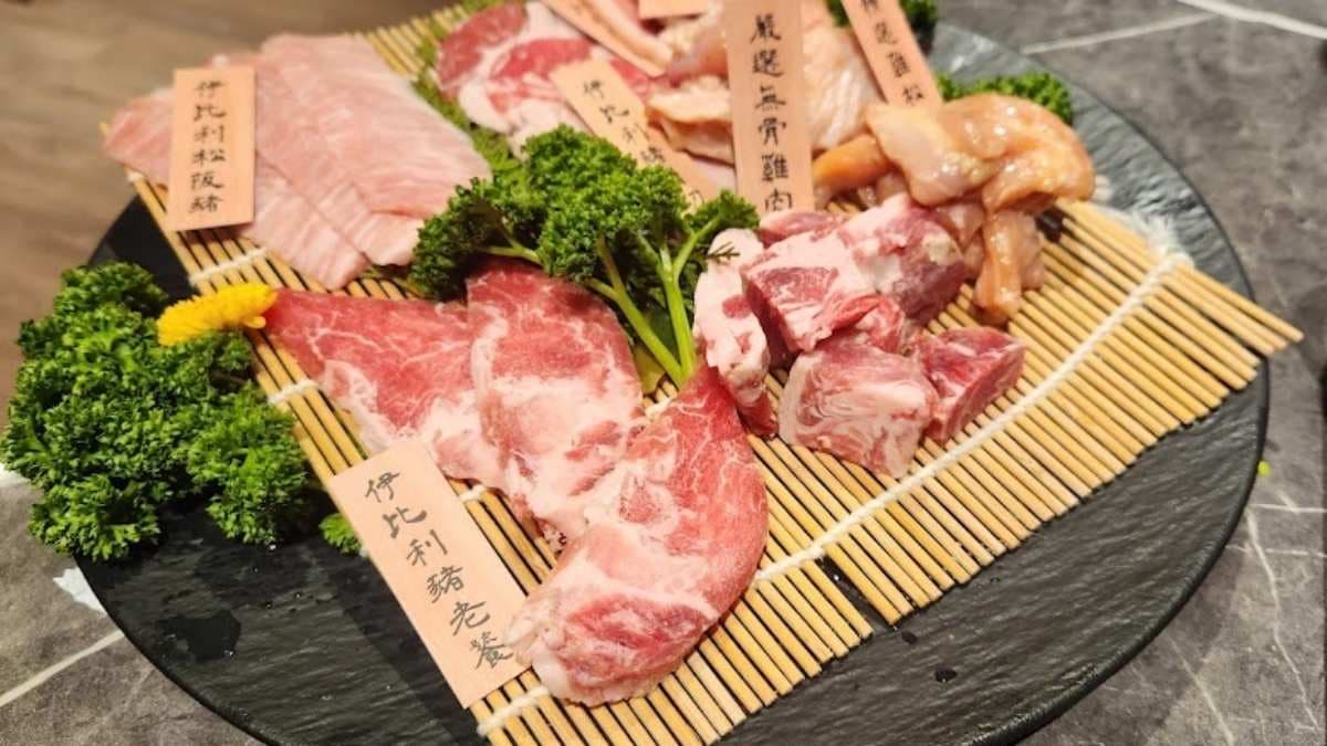 「知山田頂級燒肉」還有無骨雞肉、伊比利松阪豬等肉品。（圖片來源：知山田頂級燒肉）