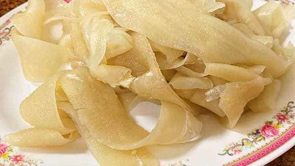 份量不少的鴨腸，脆口、沒有腥味。（圖片來源：果果愛Fruitlove）