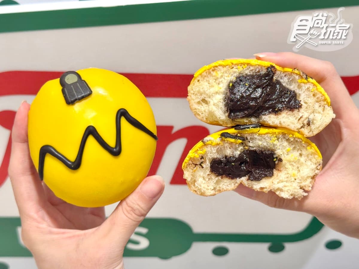 最Q史努比大頭甜甜圈！Krispy Kreme加12元送１盒、Mister Donut耶誕新圈體