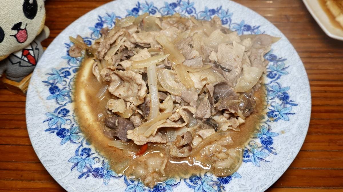山豬肉鹹香入味，茶油可以去腥提香，搭配在一起剛剛好。（圖片來源：貓大爺）