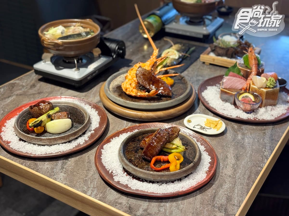 免費送金黃軟殼蟹！高CP值「日料無菜單」爽嗑火焰牛排、海陸鍋，釜飯吃到飽