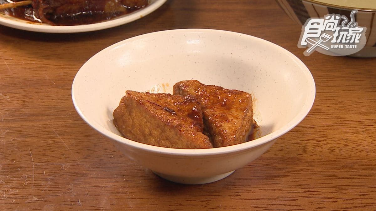 「老油豆腐」豆香濃郁，內裡扎實。