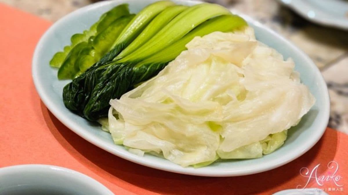 好吃爽口又甜的青菜盤！（圖片來源：艾妮可美味人生）