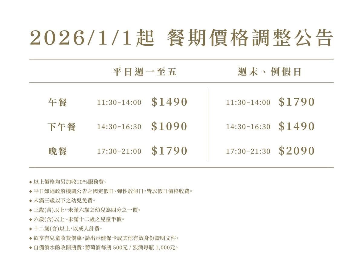 饗饗、旭集調漲100元！饗賓集團５大Buffet全新價位，「這天起」調價前衝一波