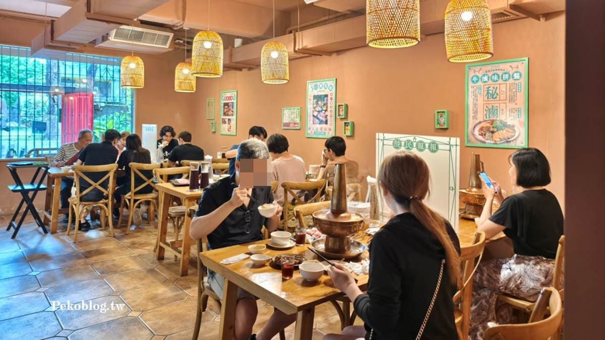 用餐環境裝潢舒適，與印象中的火鍋店非常不同。（圖片來源：PEKO の Simple Life）