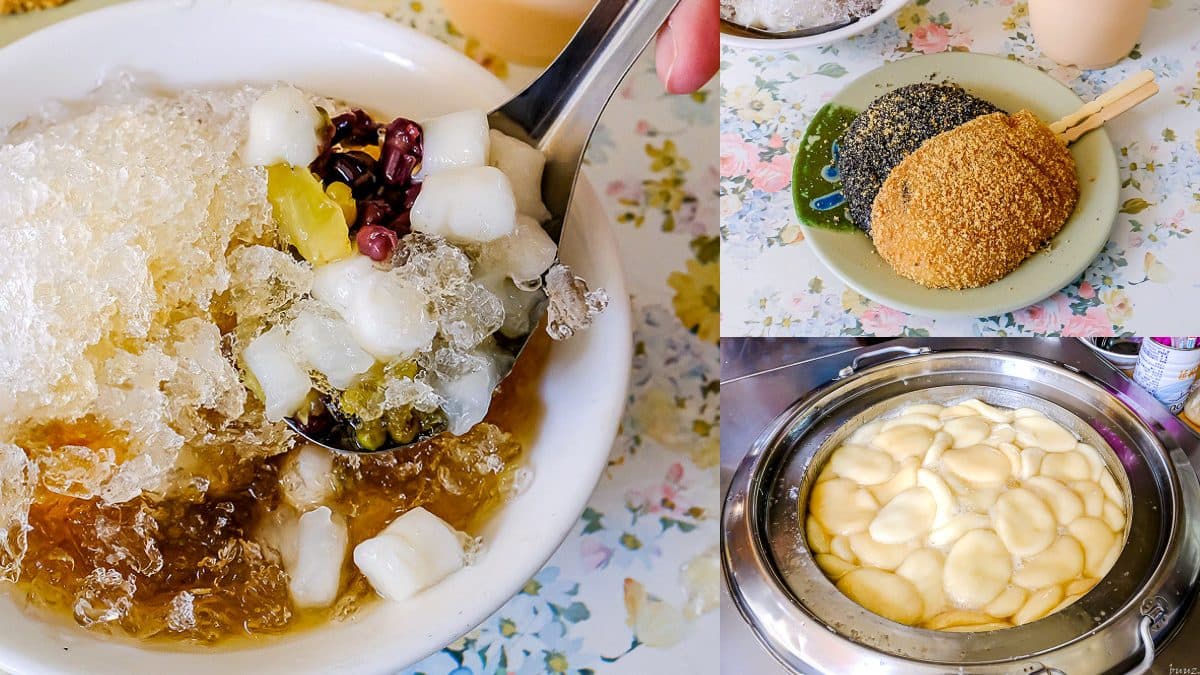 即將失傳!員林傳奇:活化石炒麵+50年火雲掌豆標,21間在地必吃攻略 員林美食小吃推薦:番薯市八寶圓仔冰