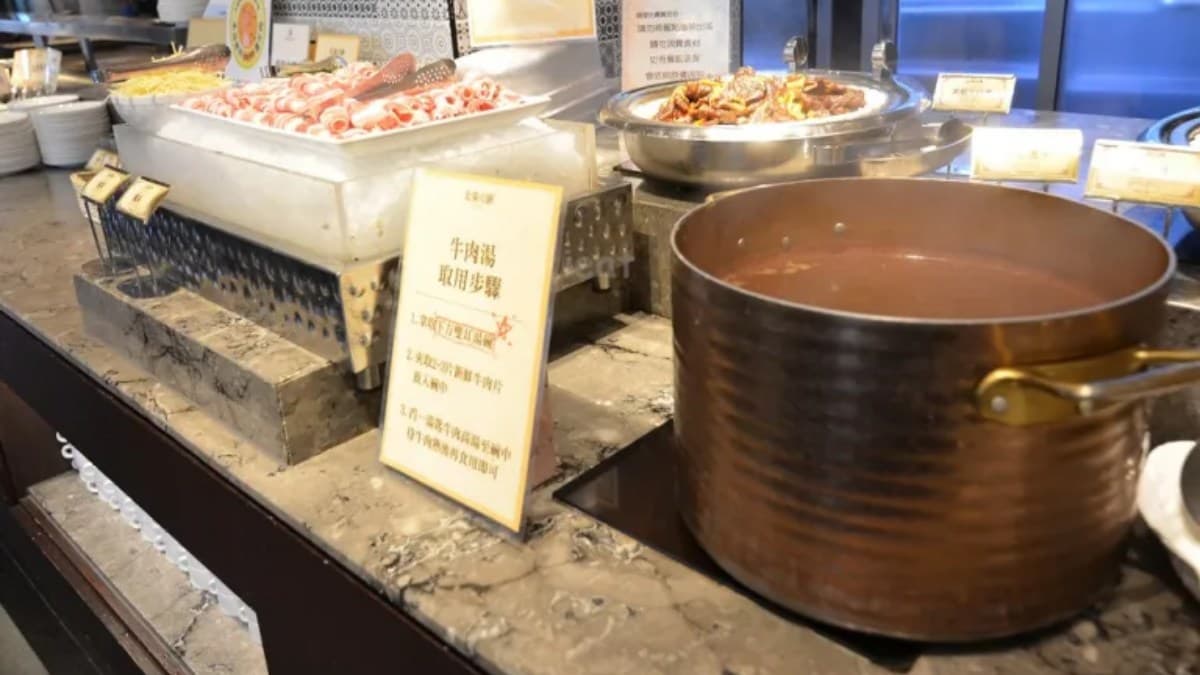 現場也有現煮牛肉湯可以品嘗。（圖片來源：愛伊特）