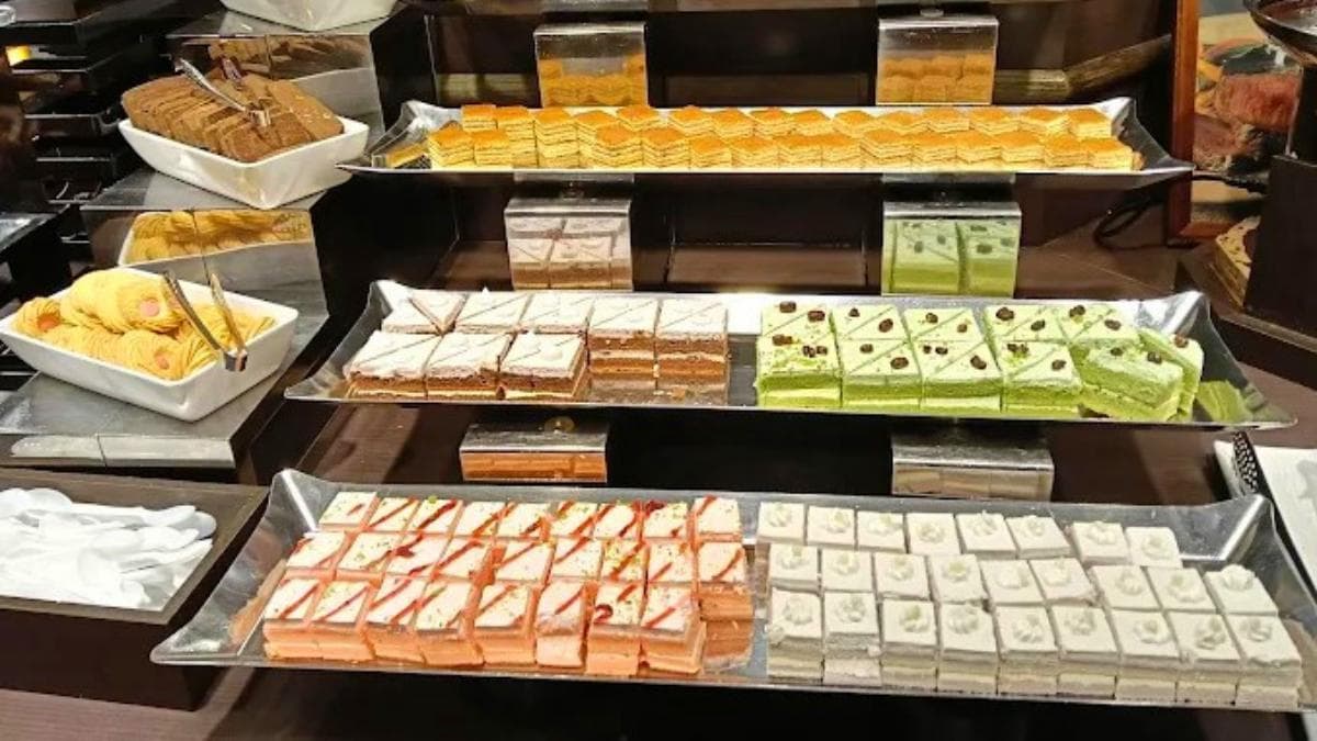 甜點區琳瑯滿目，不論小蛋糕還是手工餅乾全部有。（圖片來源：達人Emily的播報台）