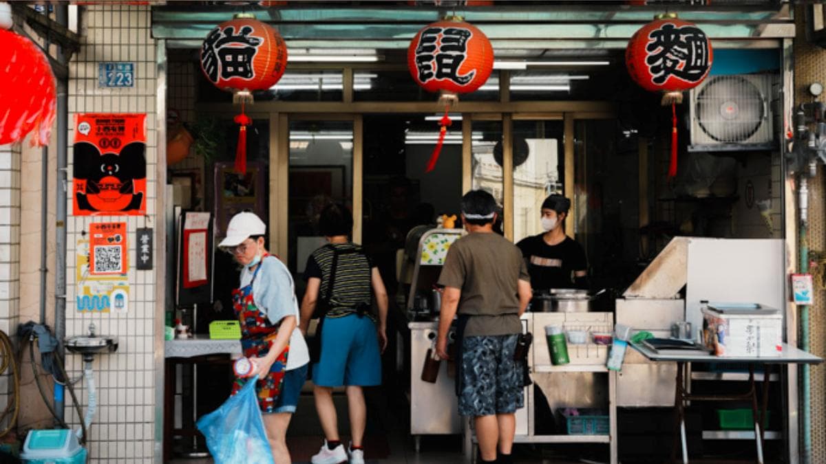 「貓鼠麵」是彰化的百年老店。（圖片來源：大妹Damei）