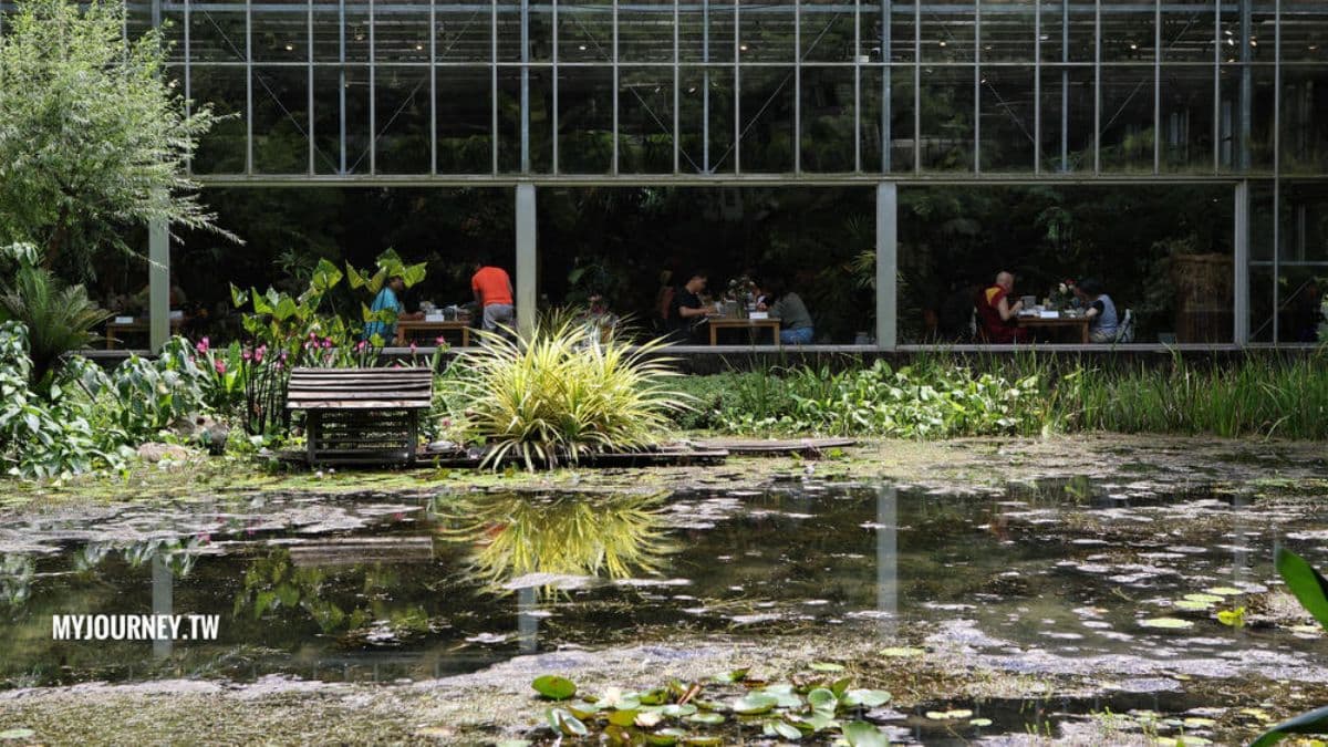身為景觀餐廳，園區內很適合家庭聚餐。（圖片提供：可大王愛旅行）