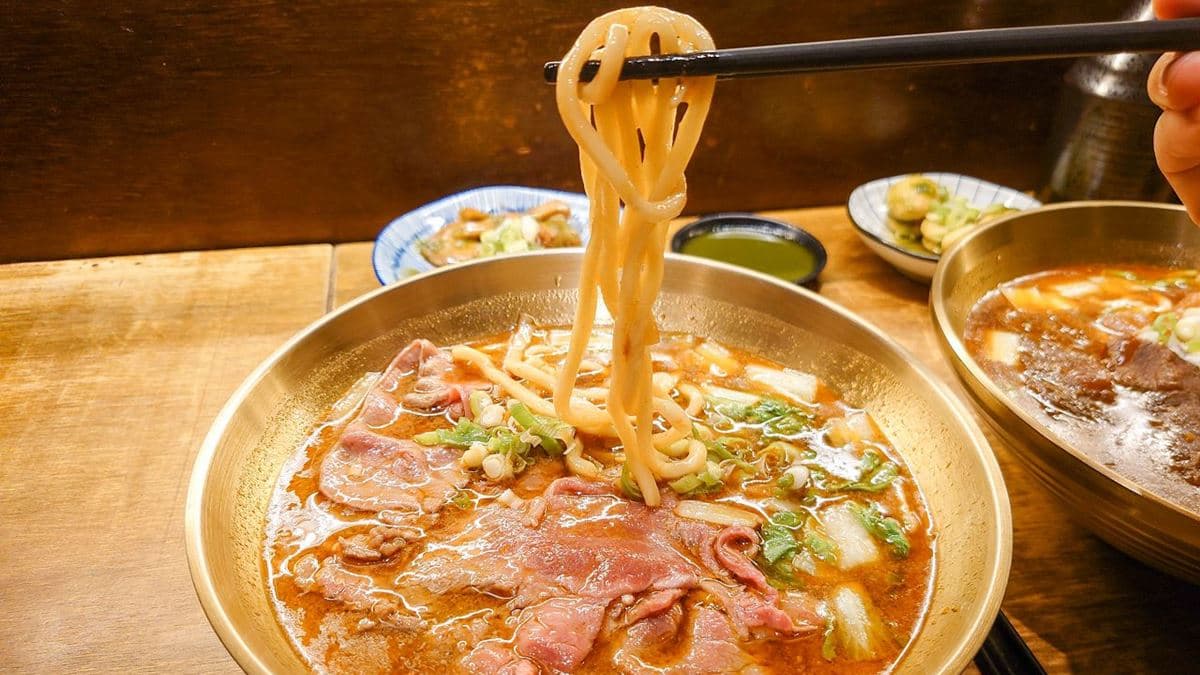 拉麵口感Q彈有嚼勁。（圖片來源：Jeremy以食為天）